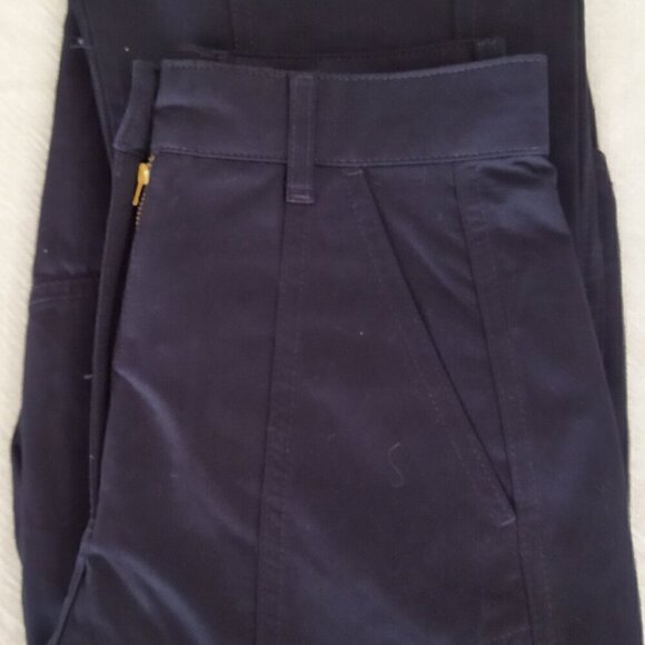 ME+EM - Cotton Engineered Leg Pant - Color Navy - Size US 8 - Picture 5 of 7
